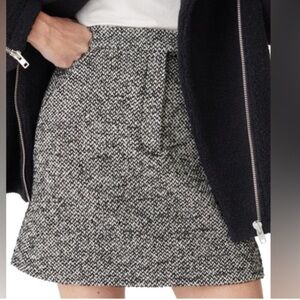 &OtherStories Wool Blend Tweed Mini Skirt